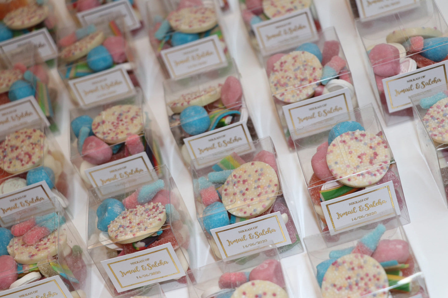 Candy Cubes - Baby Edition - Baby Favours for a Birthday/ Aqiqah/Baby Shower/ Christening/ Baby gifts |Halal Sweets by Hadya Co