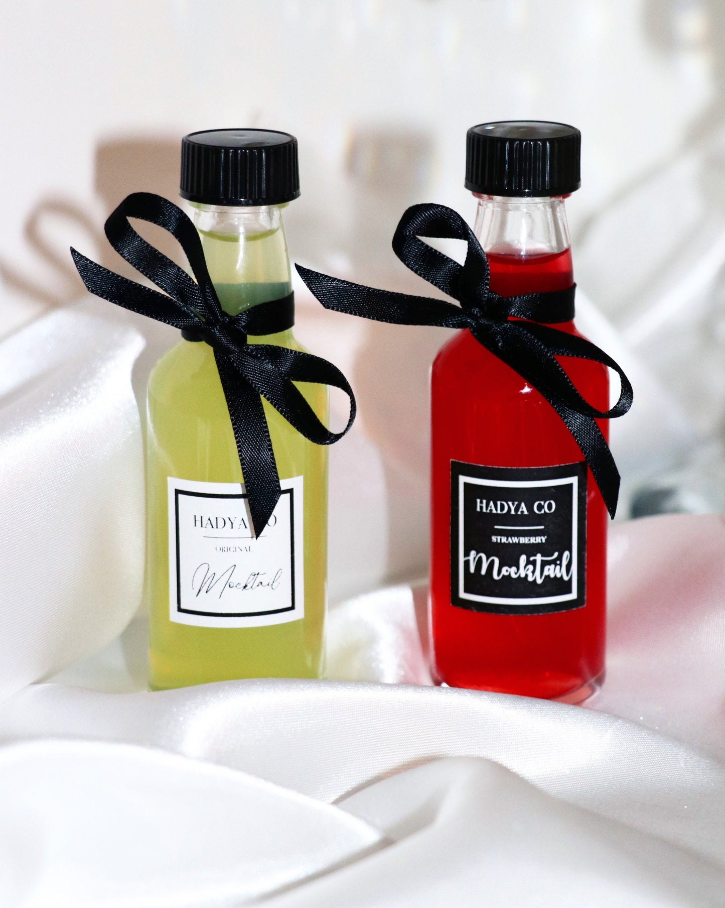 Mini Mocktails (Non Alcoholic Beverage) ~ Perfect Favours for Weddings, Birthday, Nikkah, Engagement party, Aqiqah, Bridesmaid, Ramadan, Eid