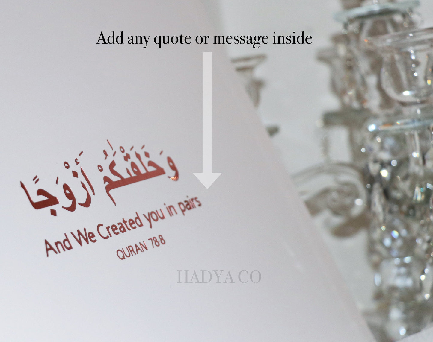 Nikkah Hamper - Wedding Hamper with Islamic Items, Halal Sweets, Macaroons, Zam Zam Water, Wudhu Towel | by Hadya Co