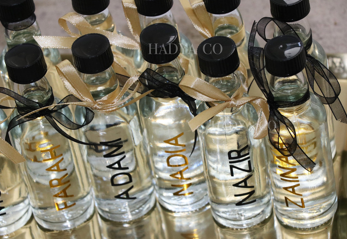 Zam Zam Water Bottles - Perfect for Weddings, Nikkah, Aqiqah, Jalsa, Umrah, Hajj, Ramadan or Eid (Islamic Gifts) | by Hadya Co