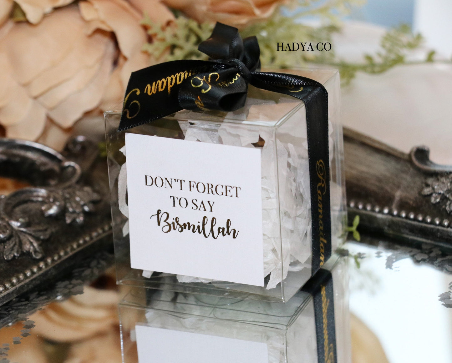 Ramadan Dates and Chocolate Favour boxes - Perfect for Ramadan Gifts and Hampers | Ramadan Table - Islamic Gifts | Medjool Dates