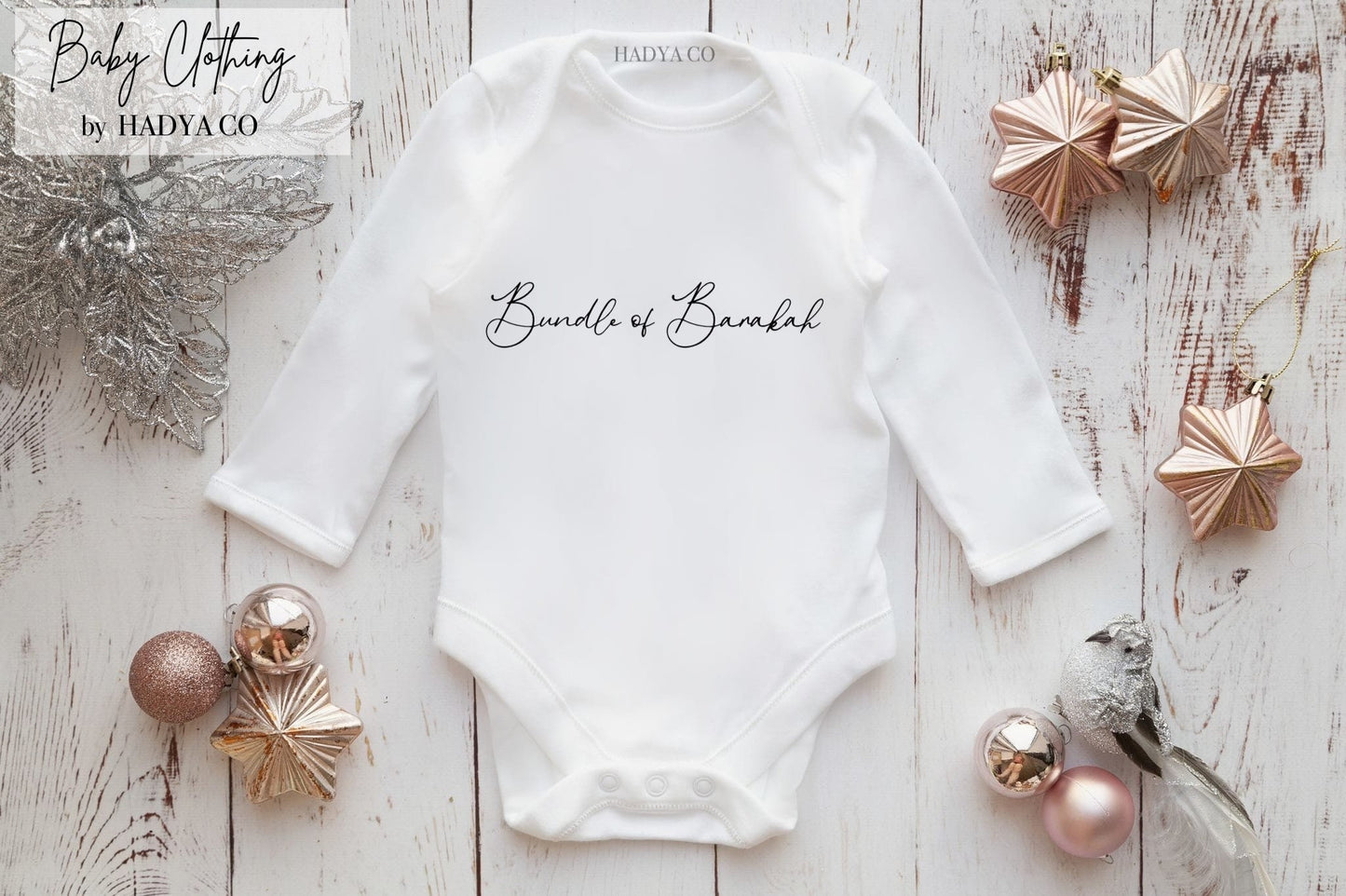 My First Ramadan / My First Eid Baby Vest - Islamic Gift | Aqiqah Gift | Personalised | Babygrow, Bodysuit | Newborn | Unisex Baby Clothing
