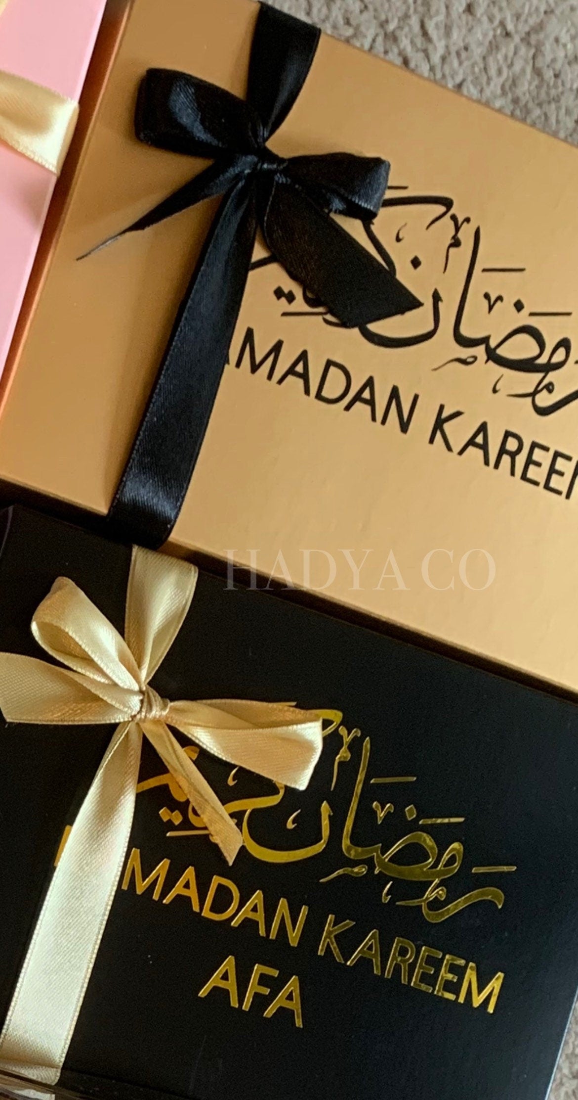 Gift of Iftar Giftbox filled with Zam Zam Water, Medjool Dates and Ferrero Rocher Gift Set | Islamic Gift, Ramadan Gift, Iftaar