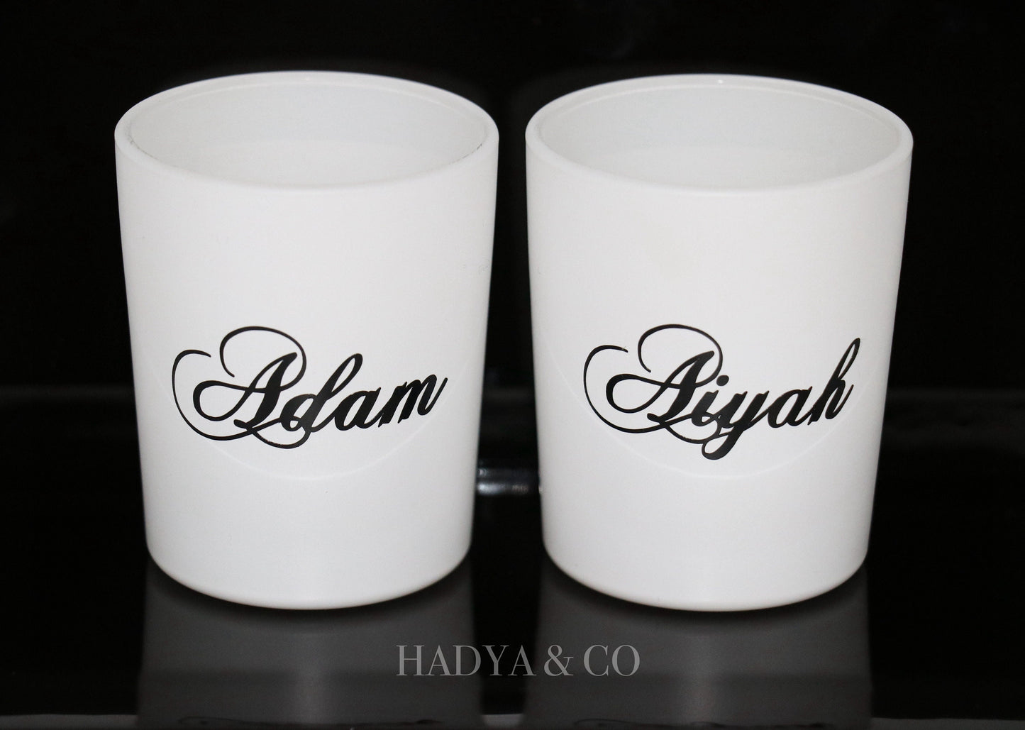 Luxury Wedding Couple Candle Giftset - Oud Candles