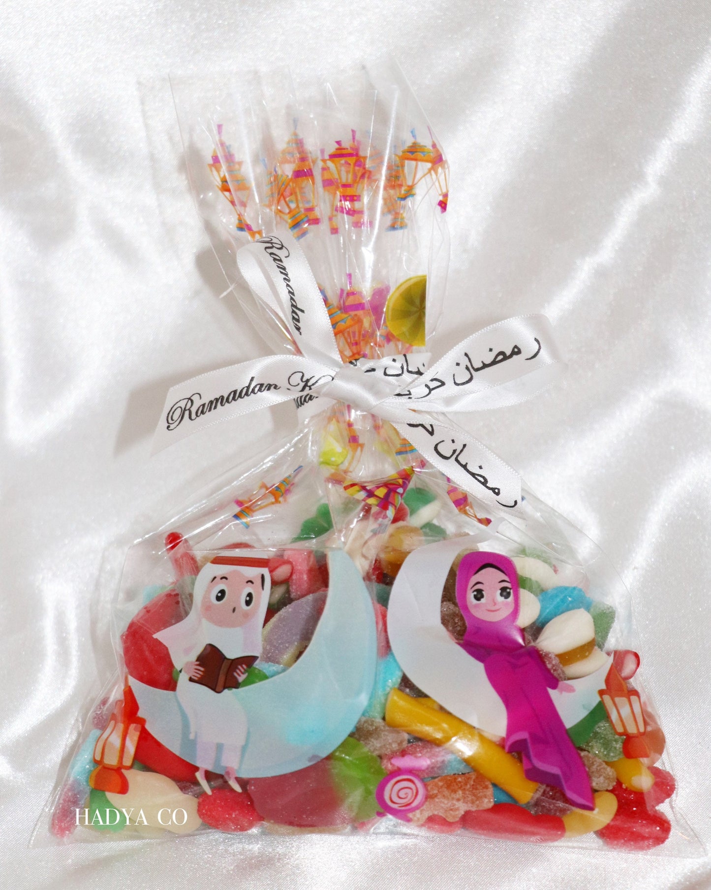 Mini Sheikh & Muslimah Kids Sweet Bags - Filled with Halal Sweets | Islamic Gifts, Madrasah Gifts | HMC sweets | Eid Ramadan Children Gifts