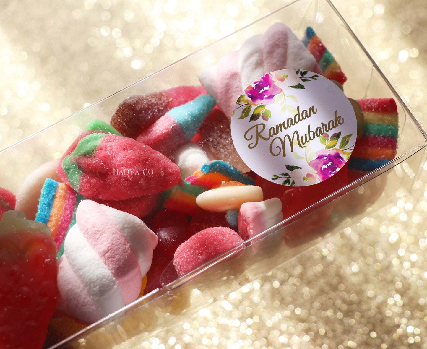 Ramadan Halal Sweets Box | HMC gummy mix | Fizzy, Jelly, Sour, Marshmallows Mix