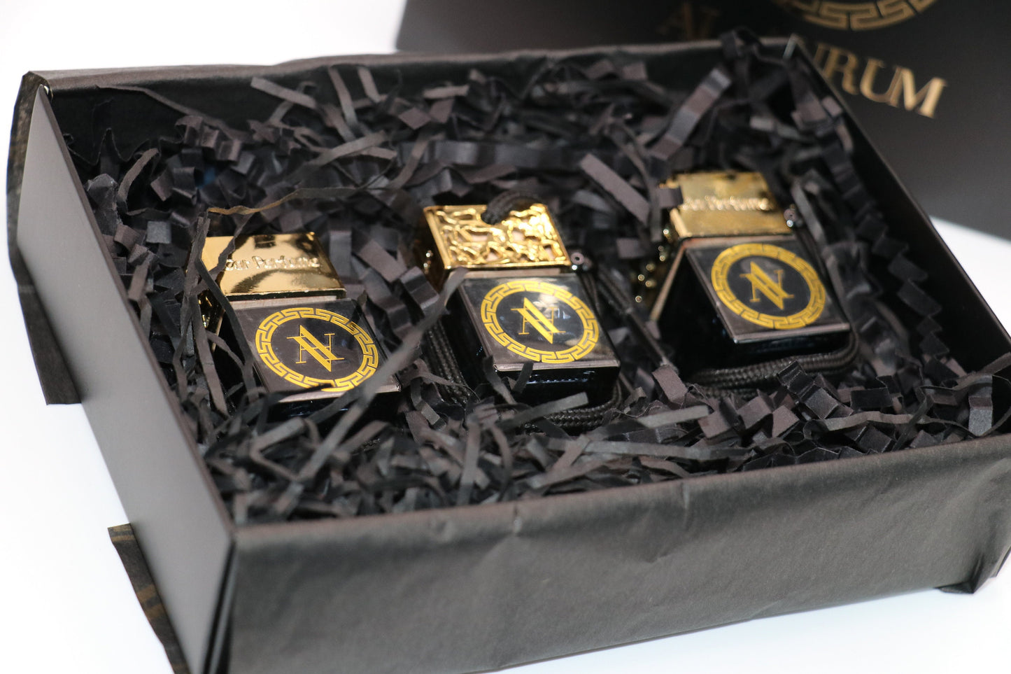 Premium Luxury Car Diffuser Trio Set by AL AURUM - Car Scents | Car Air Vent Clip | Car Perfume | Car Car Fragrances | Car Gift set