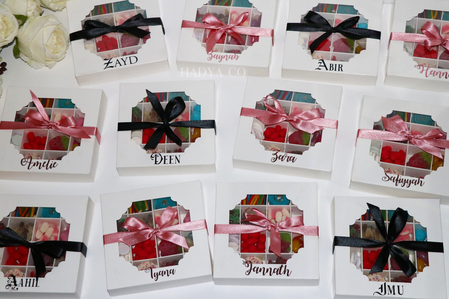 Pick n Mix Halal Sweets Variety Box - Gift for Birthday/ Wedding/ Nikkah/ Teachers/ Graduation/ Eid/ Family/ Ramadan