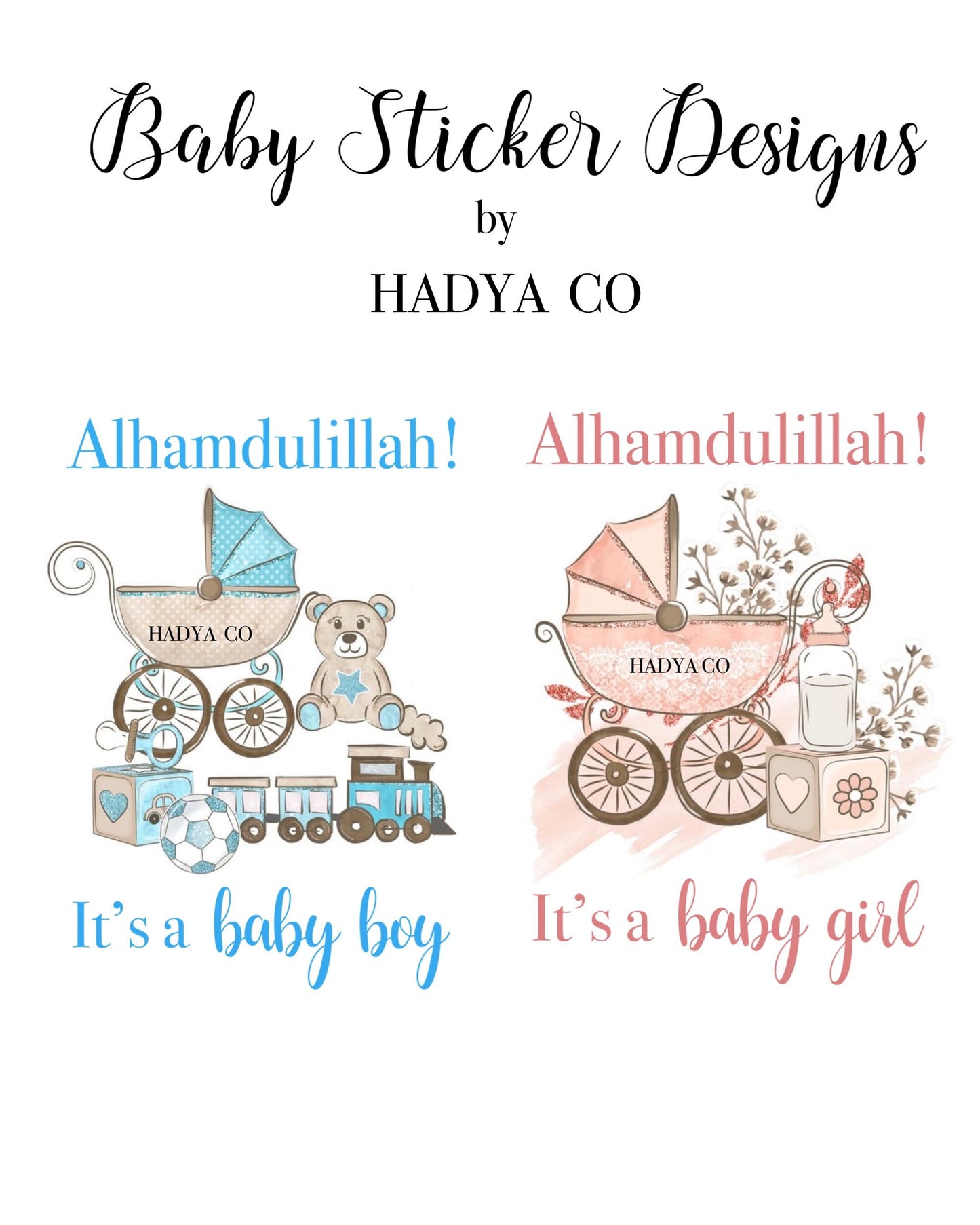 Candy Cubes - Baby Edition - Baby Favours for a Birthday/ Aqiqah/Baby Shower/ Christening/ Baby gifts |Halal Sweets by Hadya Co