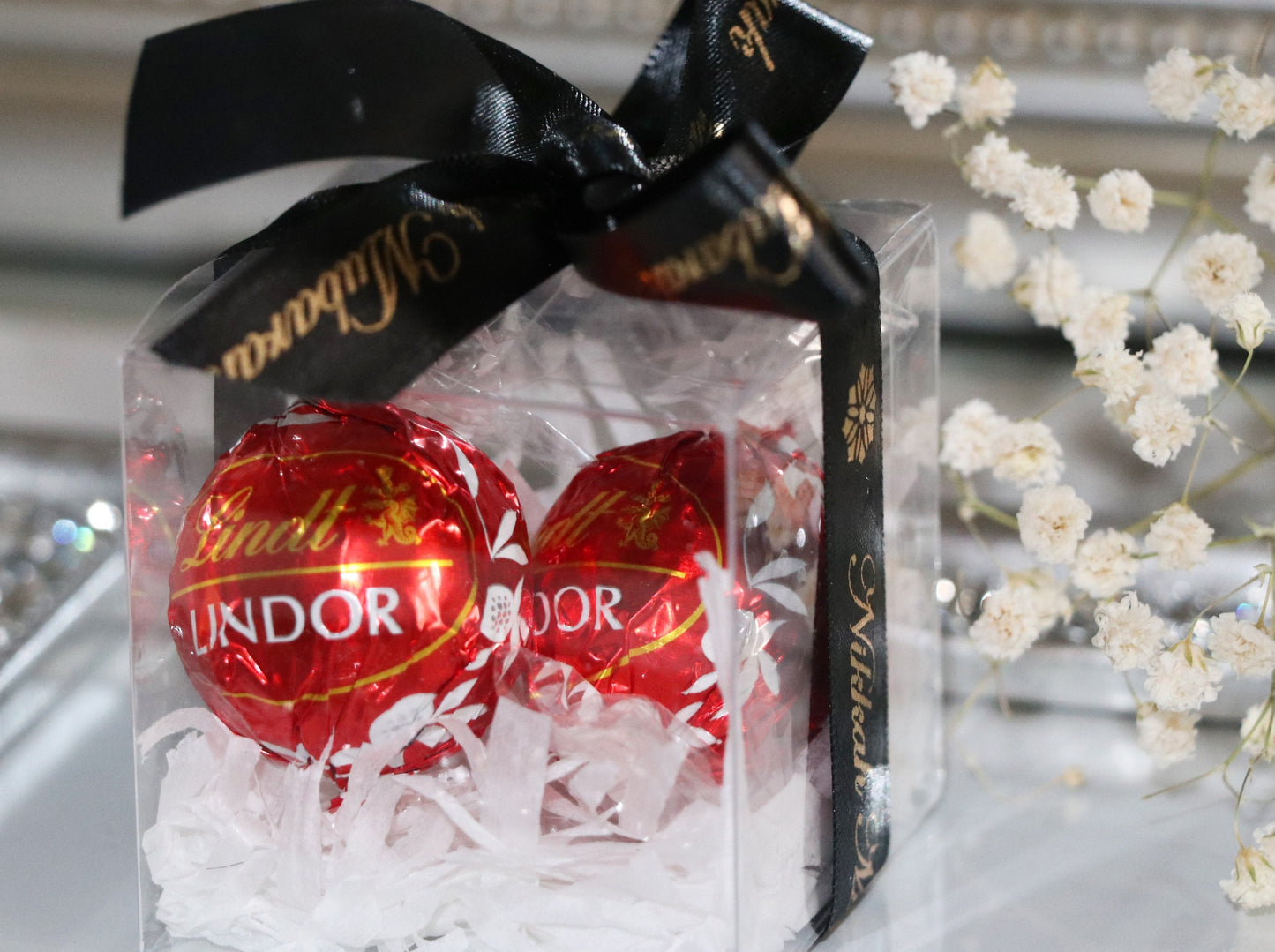 Luxury Chocolate Favours | Wedding / Nikkah Favours with Ferrero Rocher or Lindor | Ideal for Birthday /Aqiqah /Baby Showers & All Events