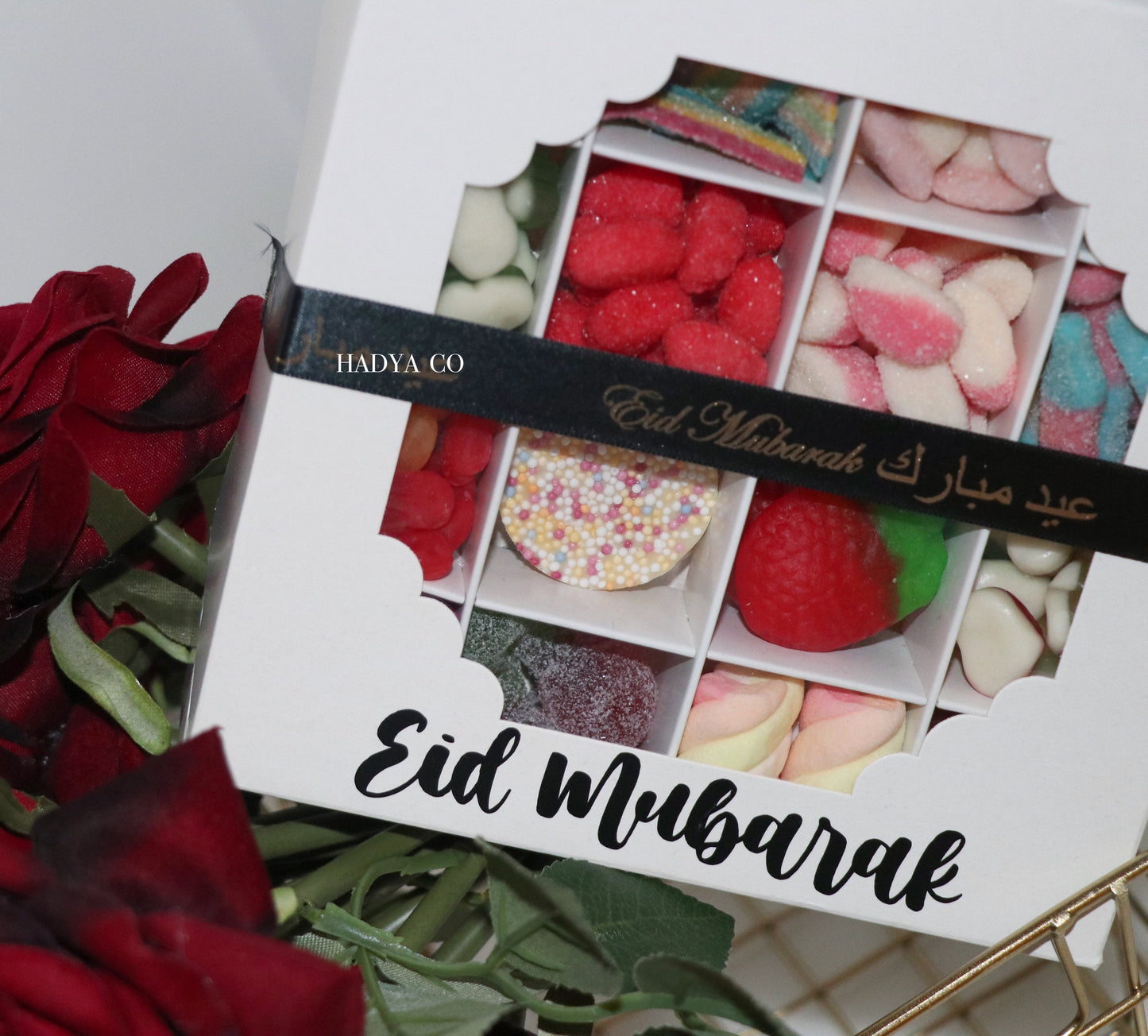 Ramadan Gift of Pick & Mix Halal Sweets Box - Gift for Iftar treats or Eid | Birthday/Wedding/ Nikkah/ Graduation/Family/ Sweets by Hadya Co