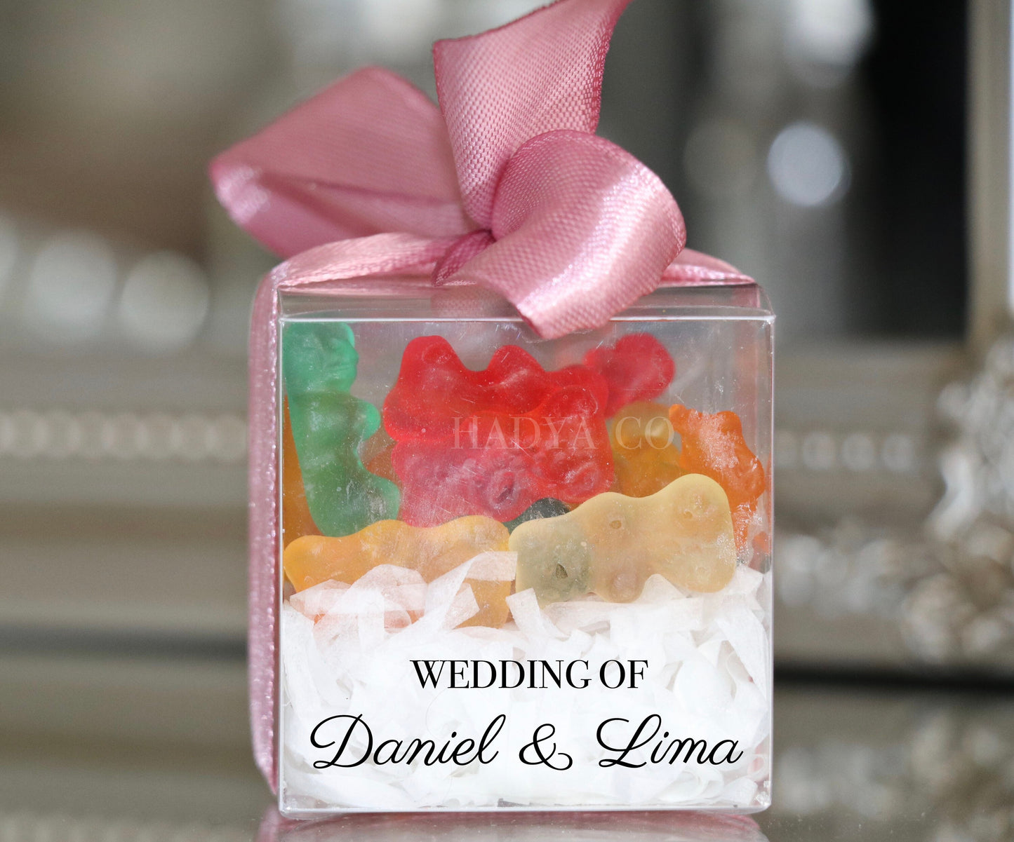 Sweet Favours - Baby Shower/ Birthday/ Weddings/ Nikkah - Personalised Favours & Ribbon