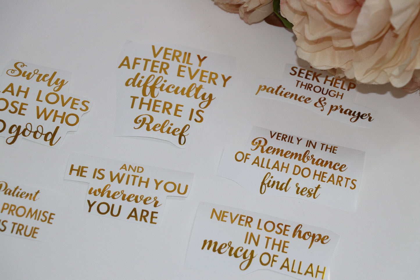 Vinyl Decal Stickers Label Stickers - Perfect for Household items, Weddings, Bridesmaids, Giftboxes | by Hadya Co