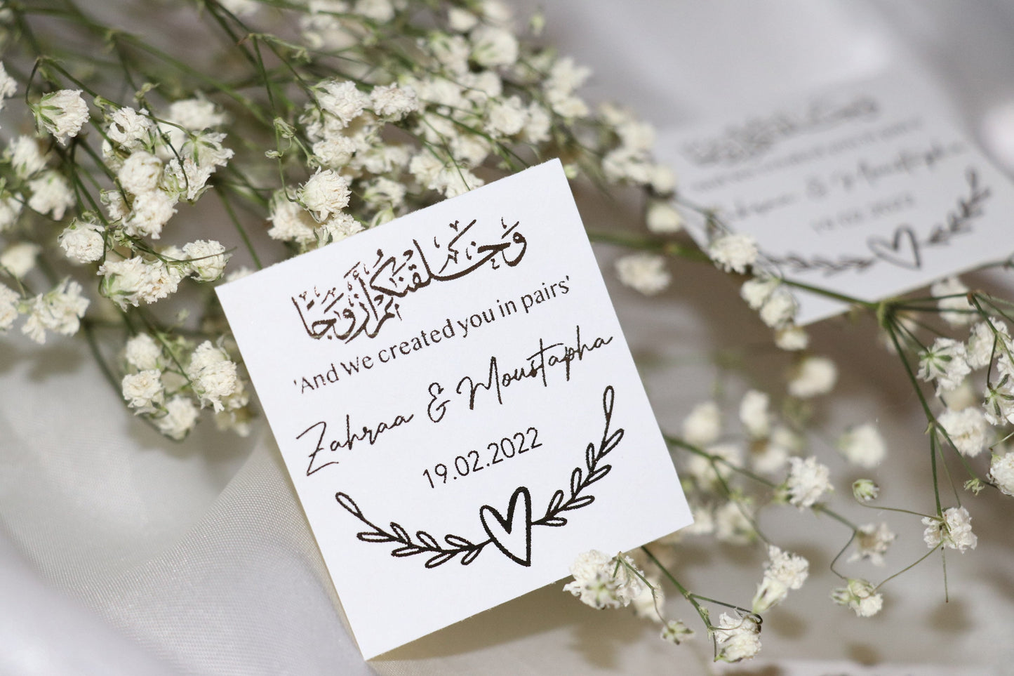Personalised Stickers for Weddings, Nikkah, Engagement - Gold/Silver/Rose Gold Foiled Stickers