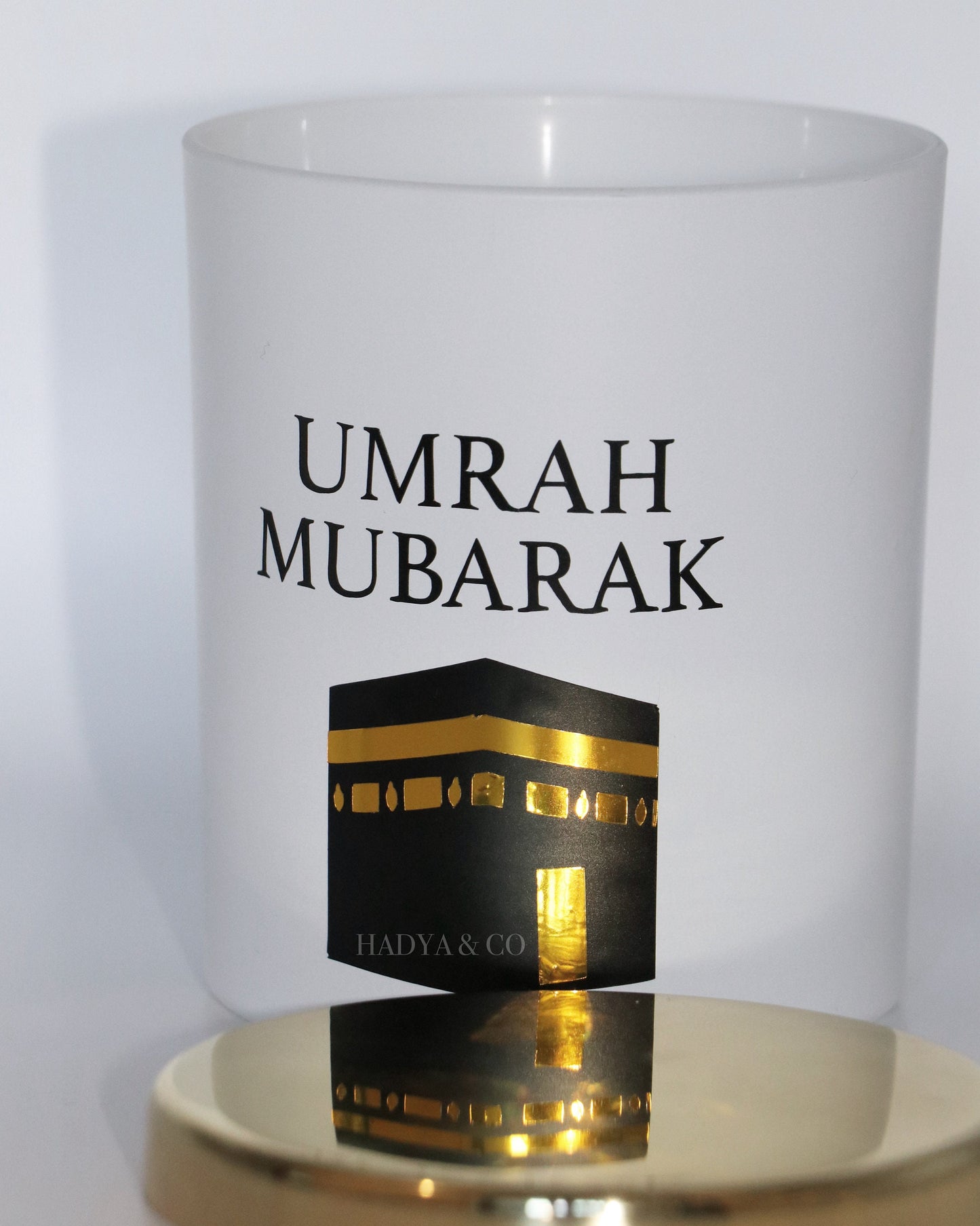 Luxury Candle Gift for Umrah or Hajj - Oud Candle - Islamic Gift
