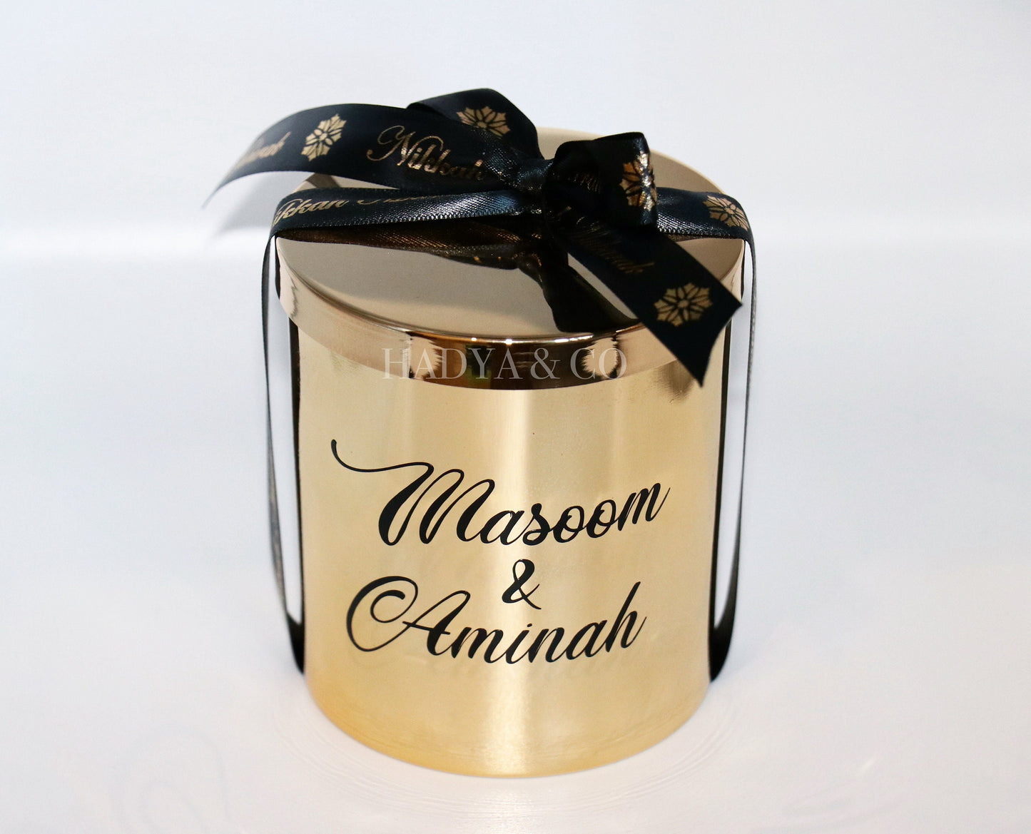 Luxury Couple Candle Gift for Weddings, Nikkah or Anniversary