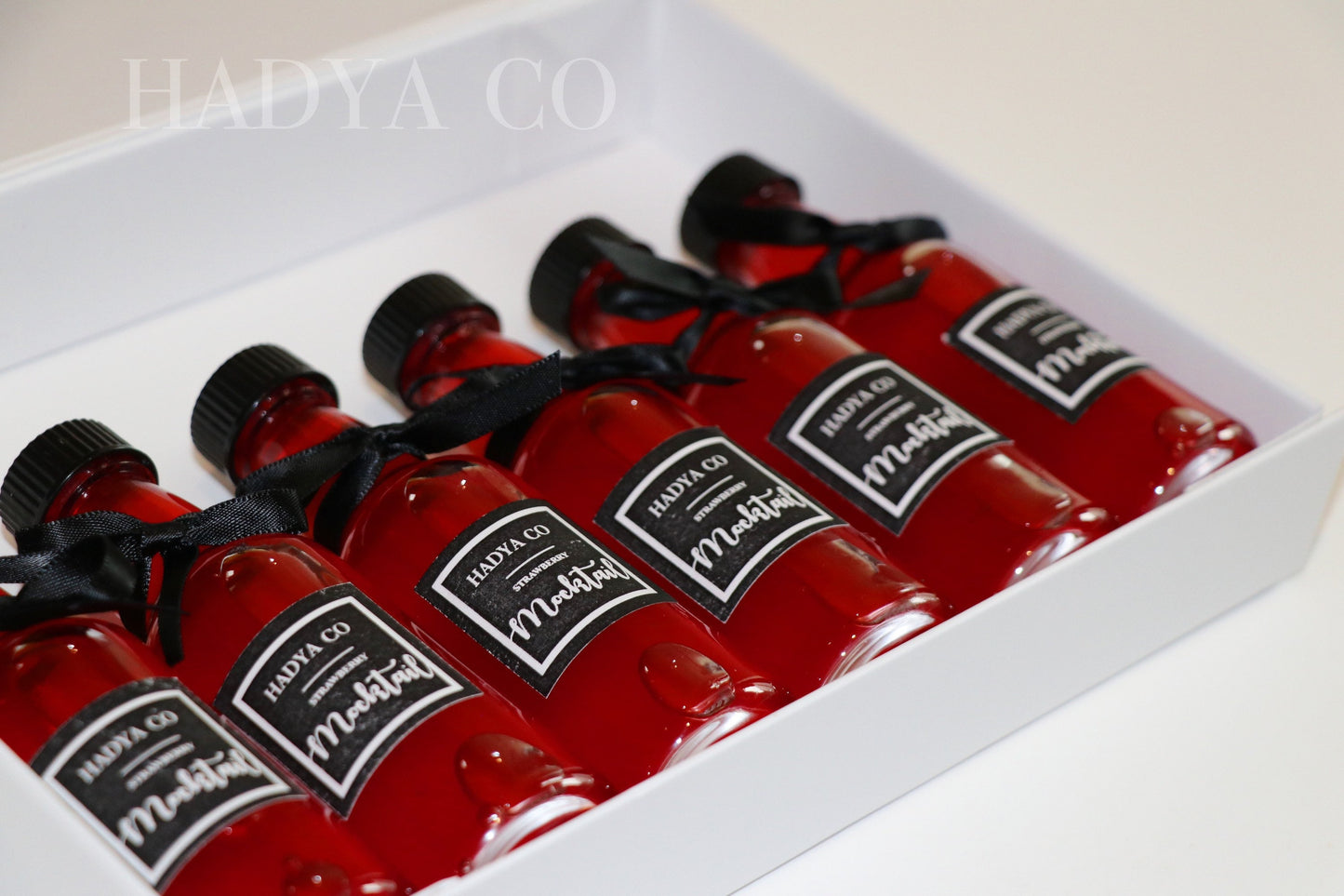 Mini Mocktails (Non Alcoholic Beverage) ~ Perfect Favours for Weddings, Birthday, Nikkah, Engagement party, Aqiqah, Bridesmaid, Ramadan, Eid