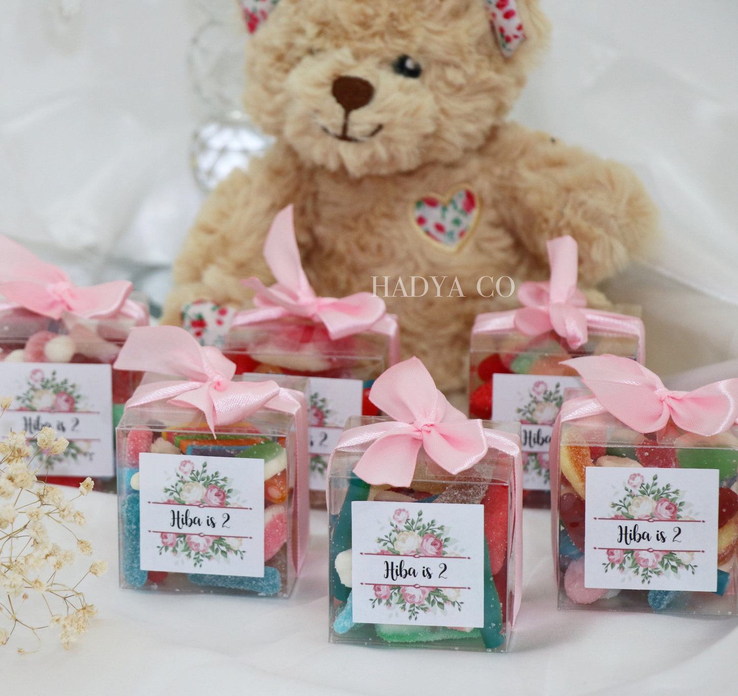 Candy Cubes - Baby Edition - Baby Favours for a Birthday/ Aqiqah/Baby Shower/ Christening/ Baby gifts |Halal Sweets by Hadya Co