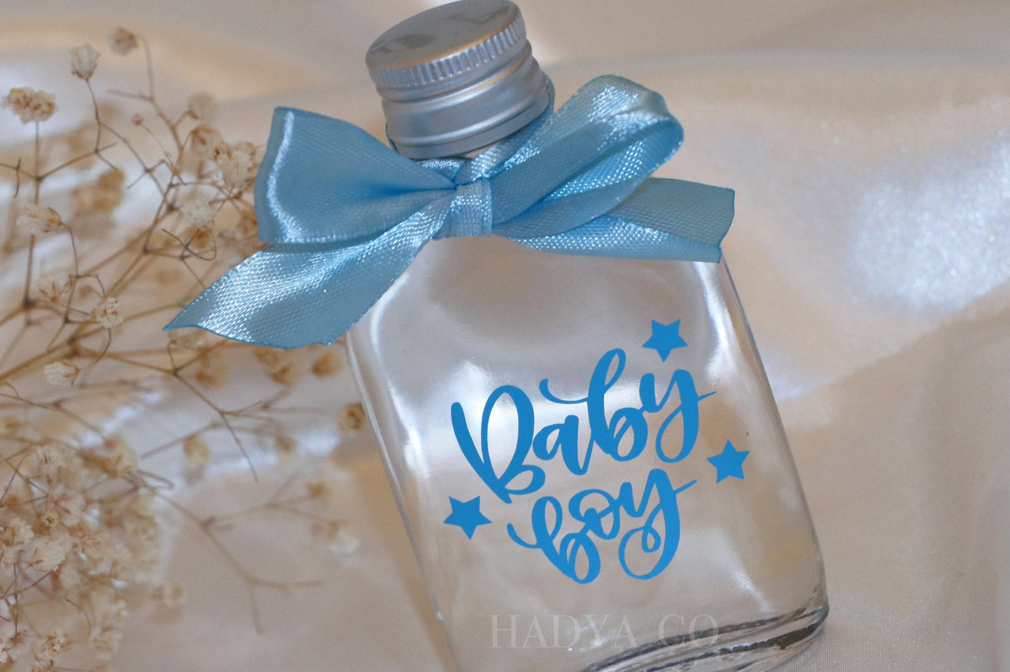Baby Zam Zam Bottle Favours - Perfect an Aqiqah, Baby Gift Hamper, Birthday, Baby boy/ baby girl Announcement (Islamic Gifts) | by Hadya Co