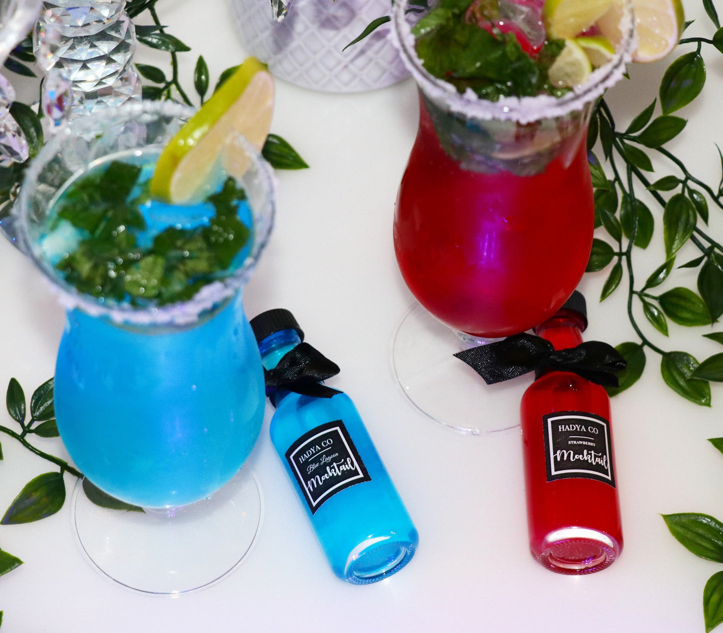 Mini Mocktails (Non Alcoholic Beverage) ~ Perfect Favours for Weddings, Birthday, Nikkah, Engagement party, Aqiqah, Bridesmaid, Ramadan, Eid