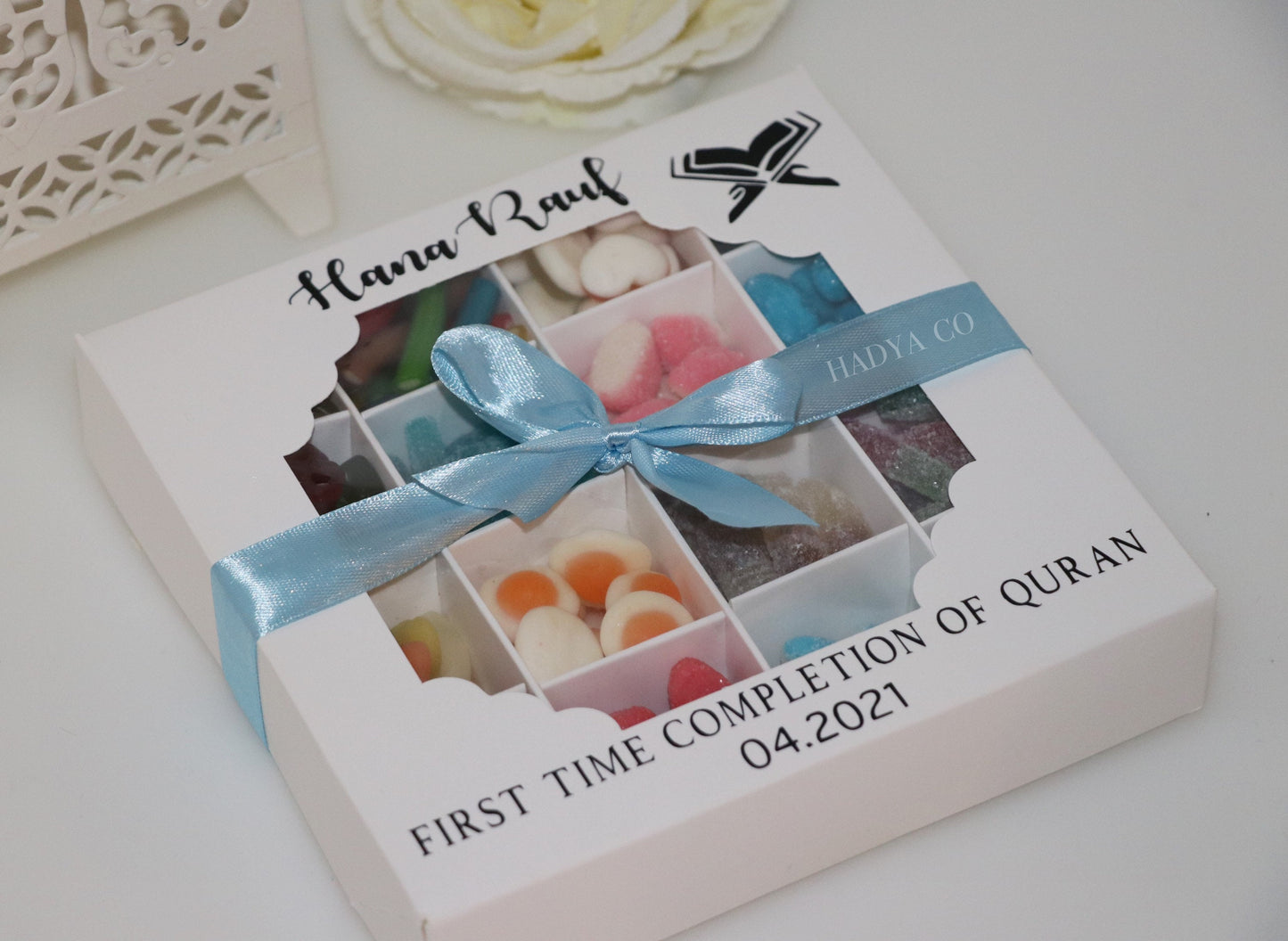 Pick n Mix Halal Sweets Variety Box - Gift for Birthday/ Wedding/ Nikkah/ Teachers/ Graduation/ Eid/ Family/ Ramadan