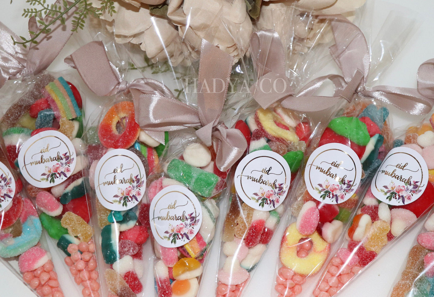 Sweet Cones | Filled with Halal Sweets, Pick n Mix, Party Favours, Birthday, Bridal Shower, Aqiqah, Weddings, Ramadan, Eid