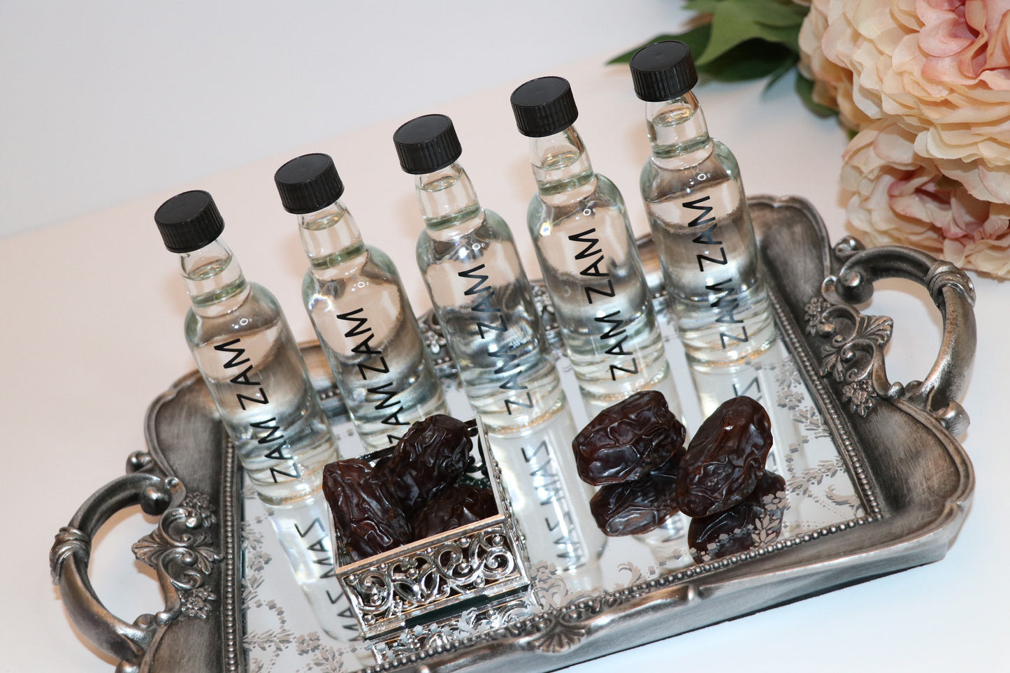 Personalised Zam Zam Water Bottles - Perfect for Weddings, Nikkah, Aqiqah, Jalsa, Umrah, Hajj, Ramadan or Eid (Islamic Gifts) | by Hadya Co