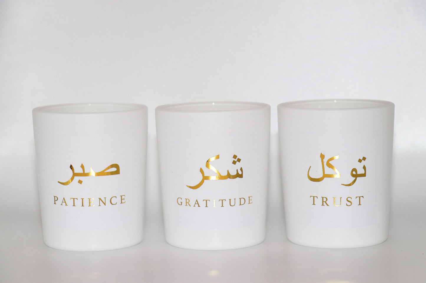 Trio Candle Giftset - Sabr, Shukr, Tawakkul
