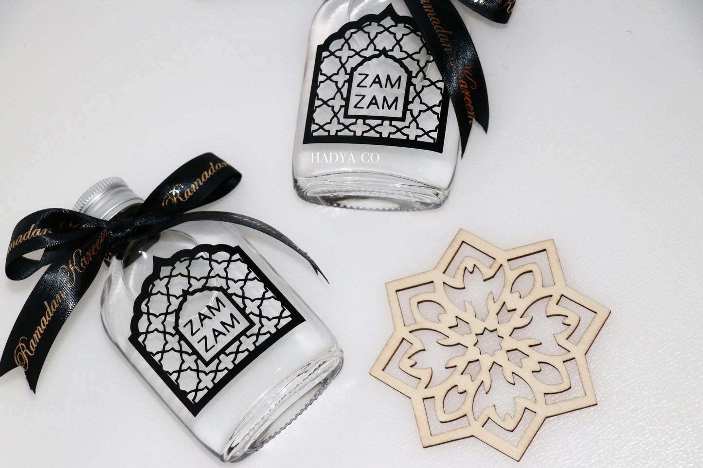 Personalised Zam Zam Bottle Favours - Perfect for Weddings, Nikkah, Aqiqah, Jalsa, Umrah, Ramadan, or Eid (Islamic Gifts) | by Hadya Co