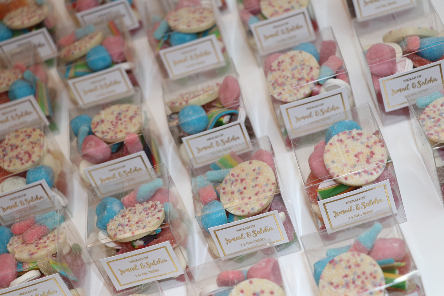Candy Cubes - Sweet Favours for your Special Event ~ Birthday/Wedding/ Aqiqah/Baby Shower/ Bridal Shower/ Nikkah | Halal Sweets by Hadya Co