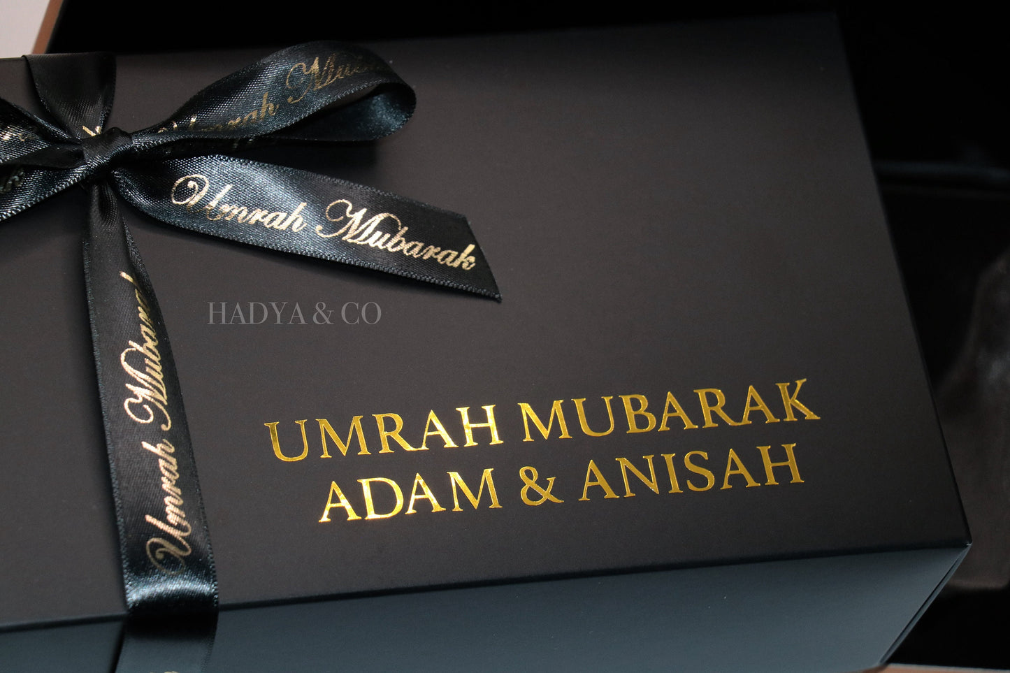 Luxury Trio Candle Giftset for Umrah or Hajj - Sabr, Shukr, Tawakkul - Oud Candles