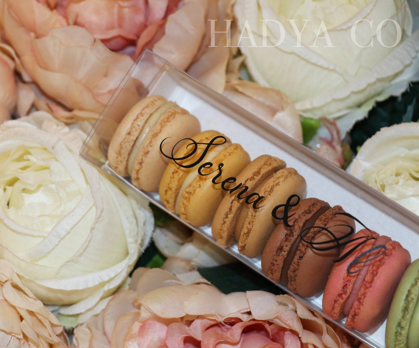 Luxe Macaron Favours - Perfect for Weddings, Birthday, Baby Showers, Brides, Graduation, Eid, Ramadan, Nikkah | Macaroon/Macaron