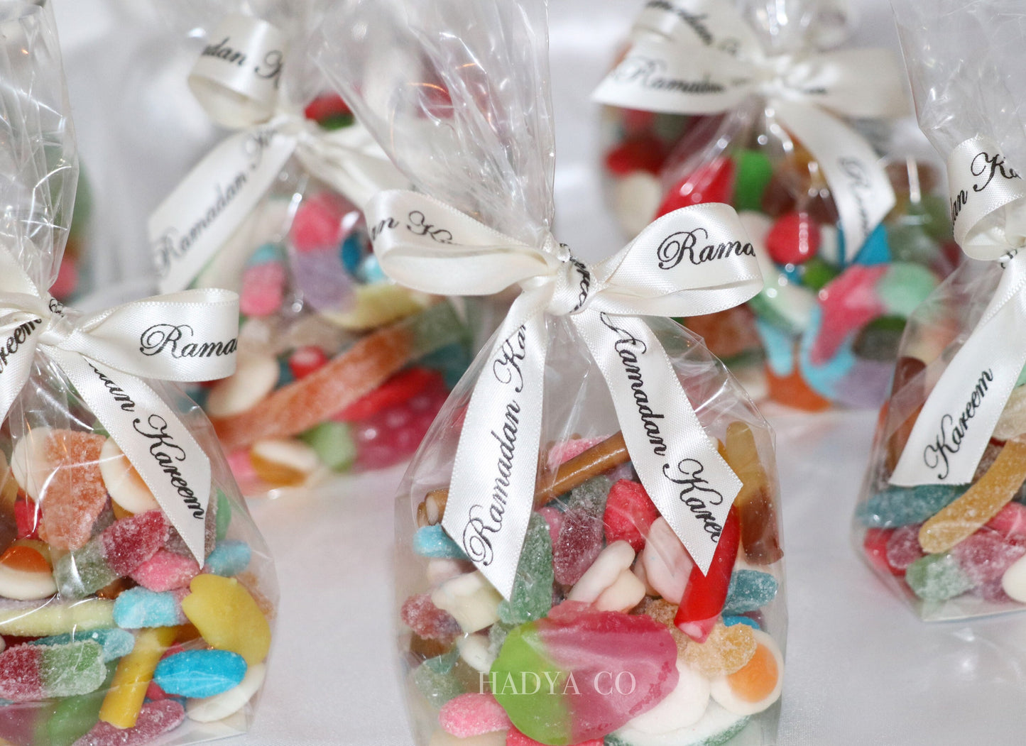 Personalised Sweets Pouch (Halal, HMC) | Sweet Bags, Party Favours, Ramadan, Eid, Nikkah, Baby Shower, Aqiqah, Wedding, Islamic Gifts